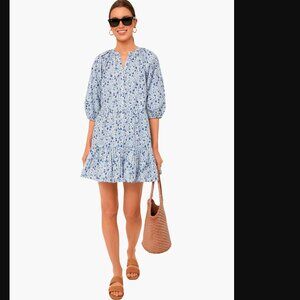 Apiece Apart Sweet Blue Mini Mitte Dress